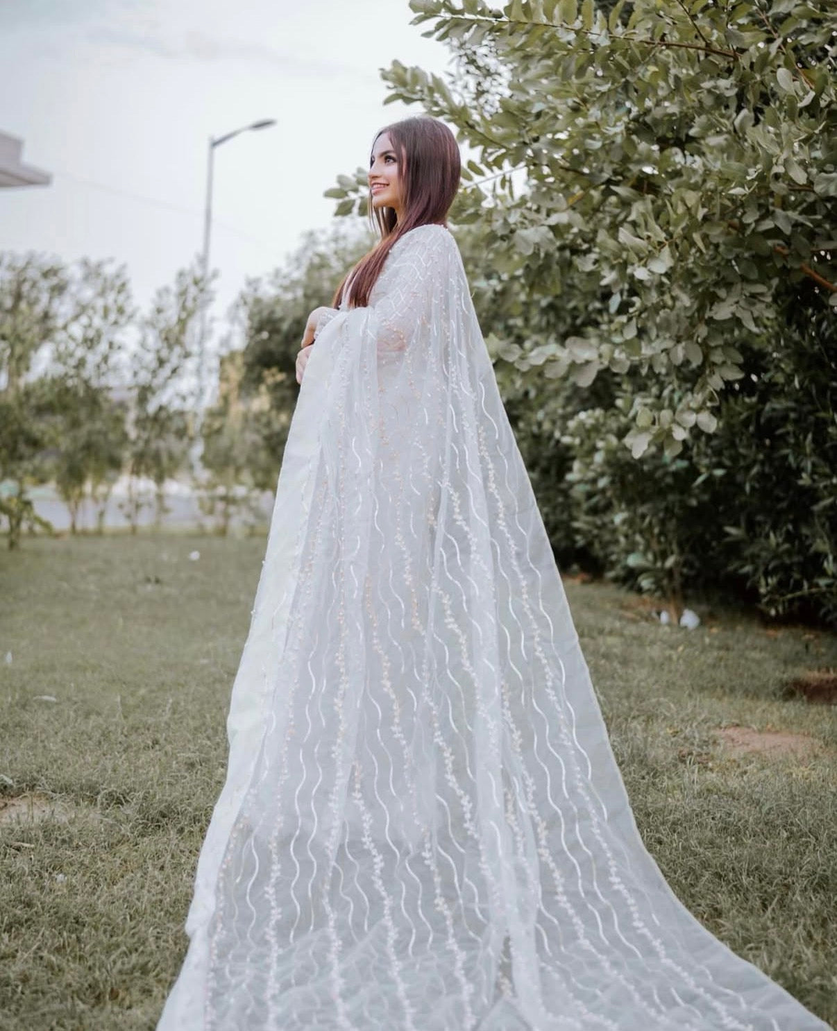 White Saree