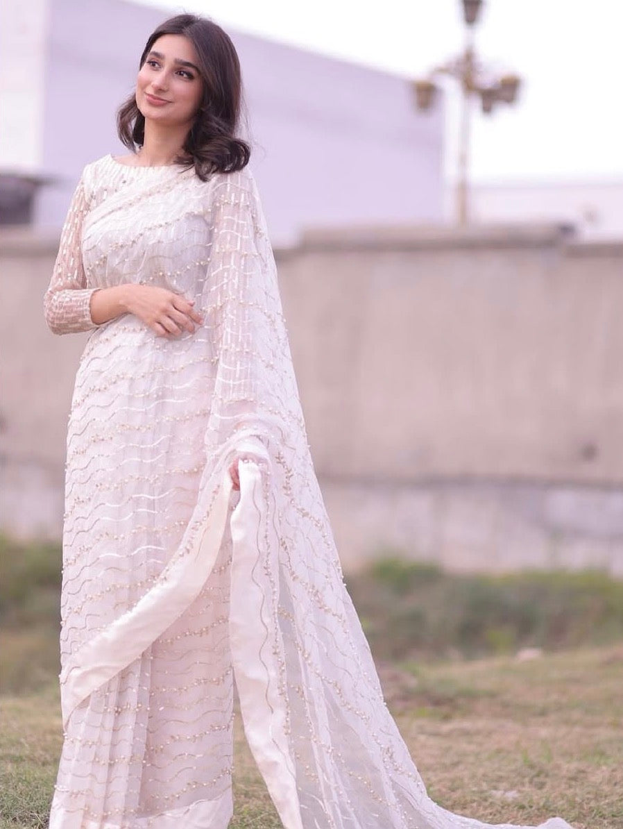 White Saree